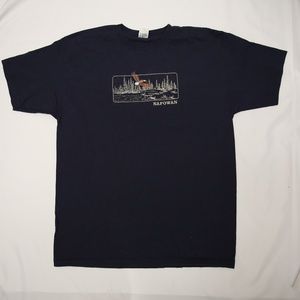 5/$15 Men's XL BSA Camp Napowan Embroidered Shirt